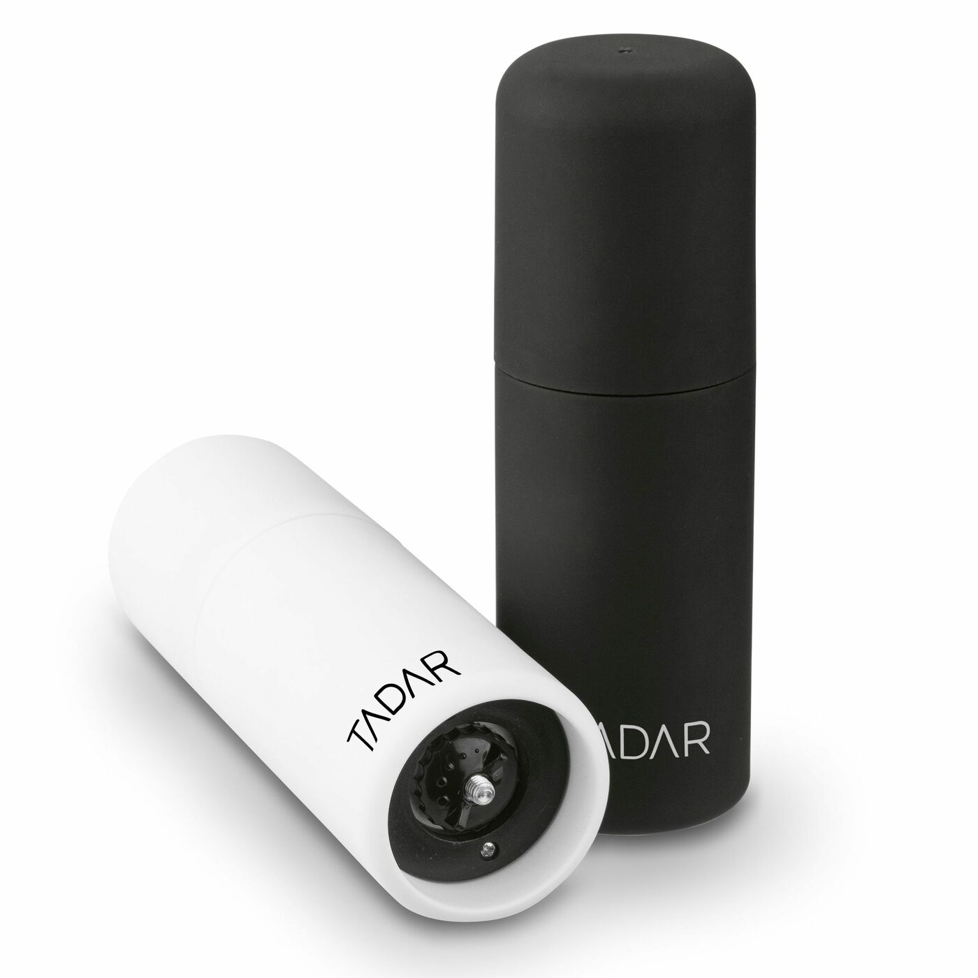 ZESTAW MŁYNKÓW RĘCZNYCH DO SOLI PIEPRZU TADAR CZARNY BIAŁY