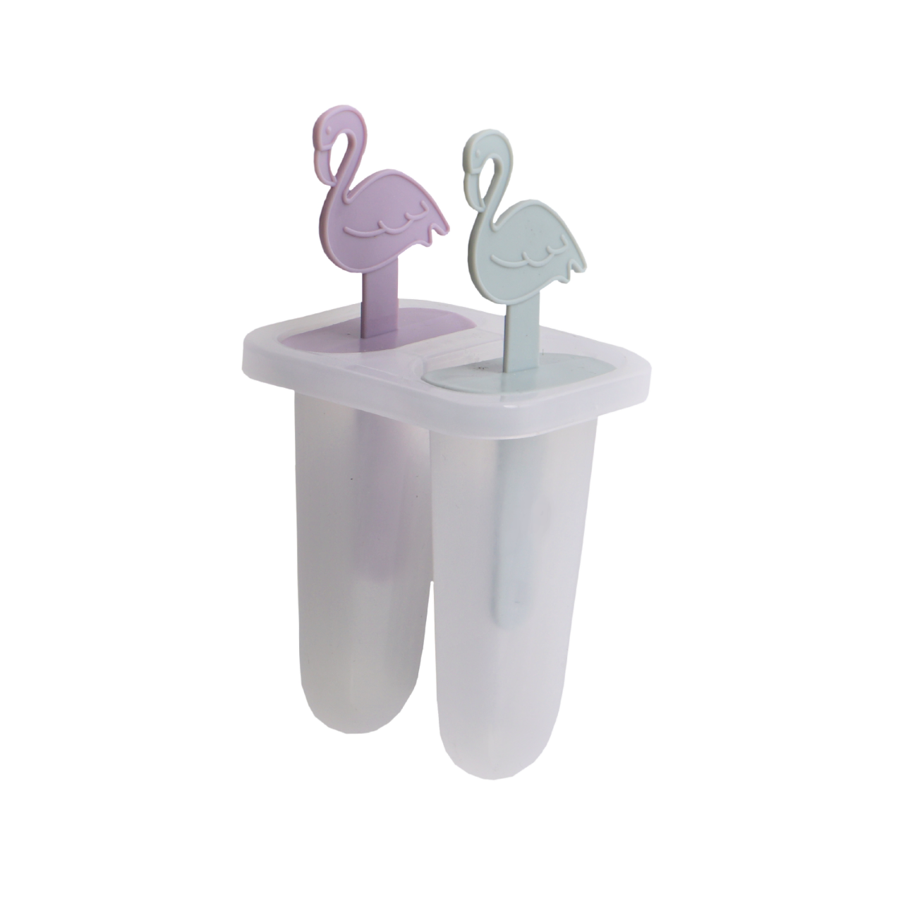 FOREMKI DO LODÓW NA PATYKACH FLAMINGI ZESTAW 2 SZT