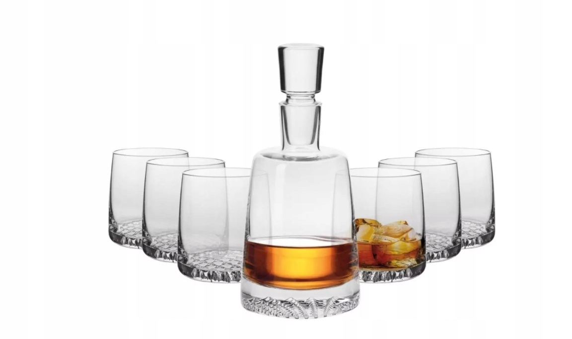 ZESTAW DO WHISKY KROSNO FJORD 1 + 6 EL