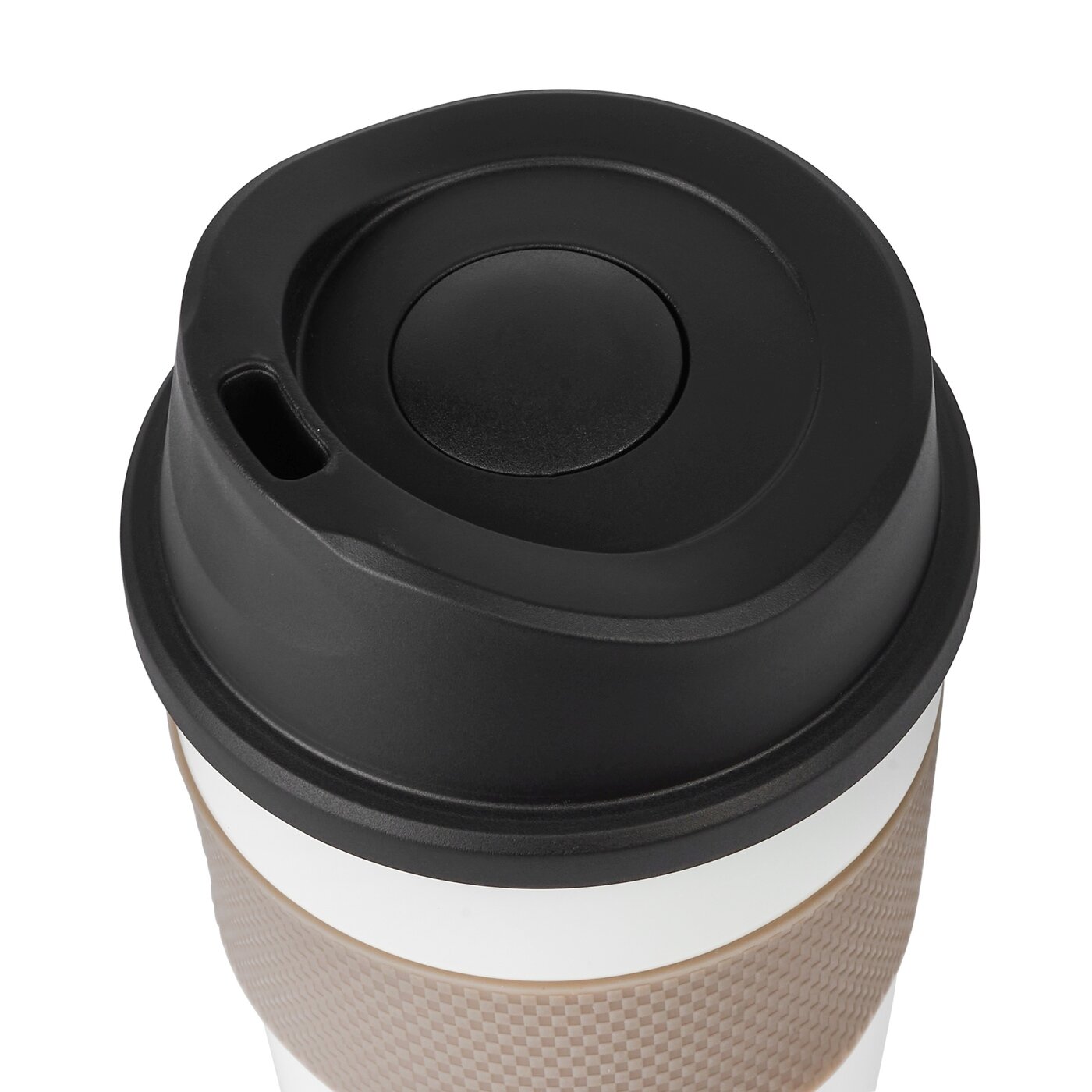 KUBEK TERMICZNY DO KAWY HERBATY KONIGHOFFER ELLIOT BIAŁY 330 ML