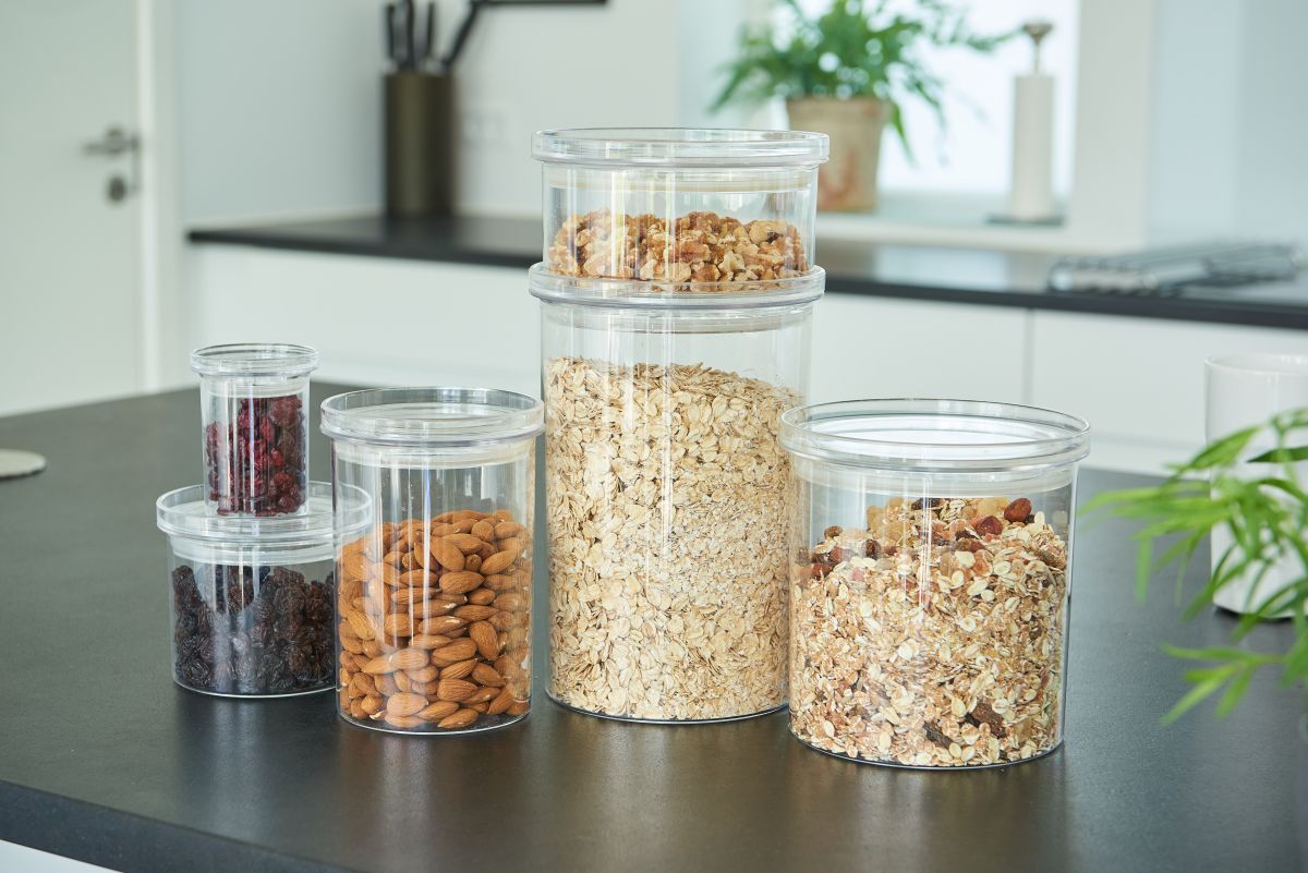 POJEMNIK NA ARTYKUŁY SYPKIE PLAST TEAM STOCKHOLM 0,8 L