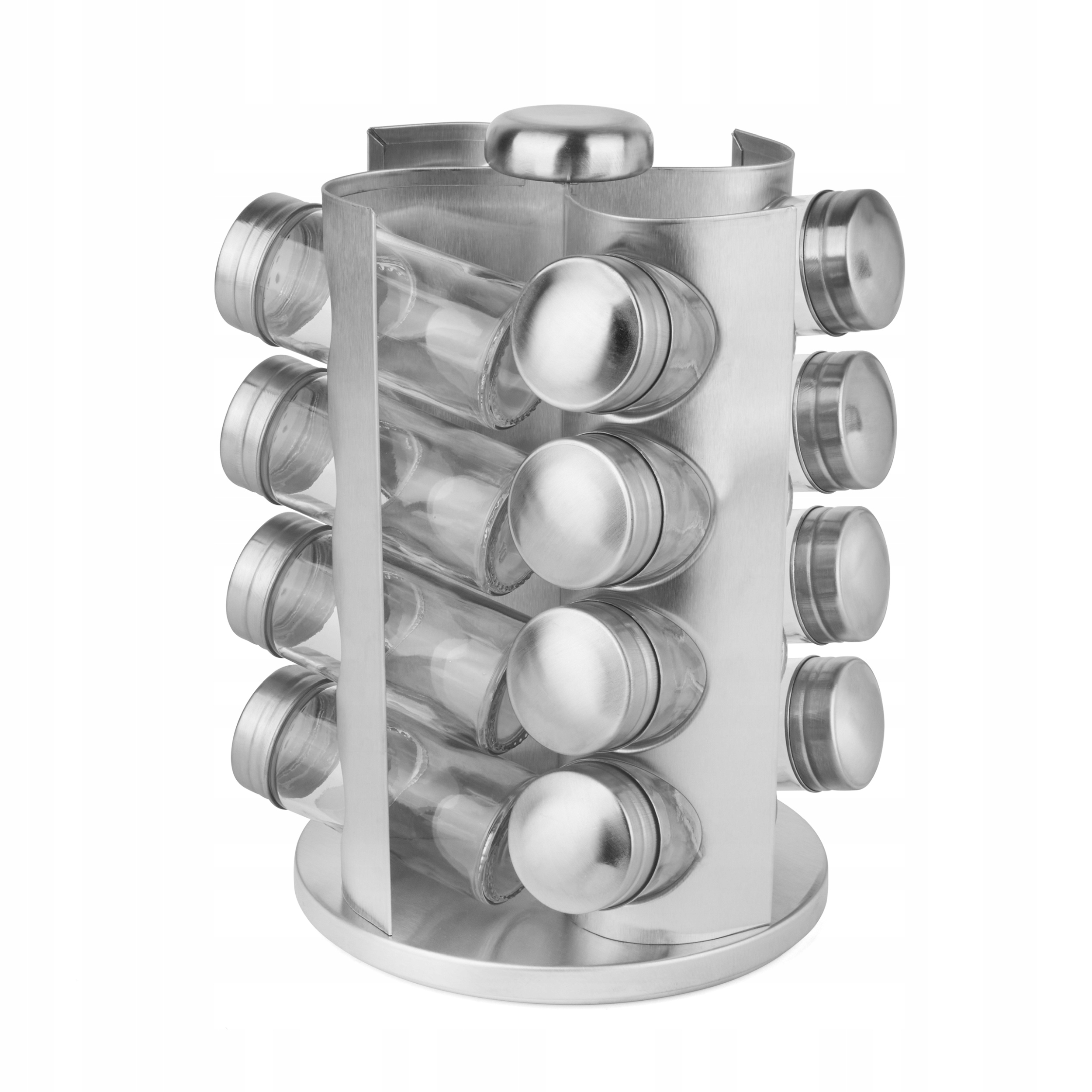 ZESTAW PRZYPRAWNIKÓW STOJAK OBROTOWY CUADRO 16 EL