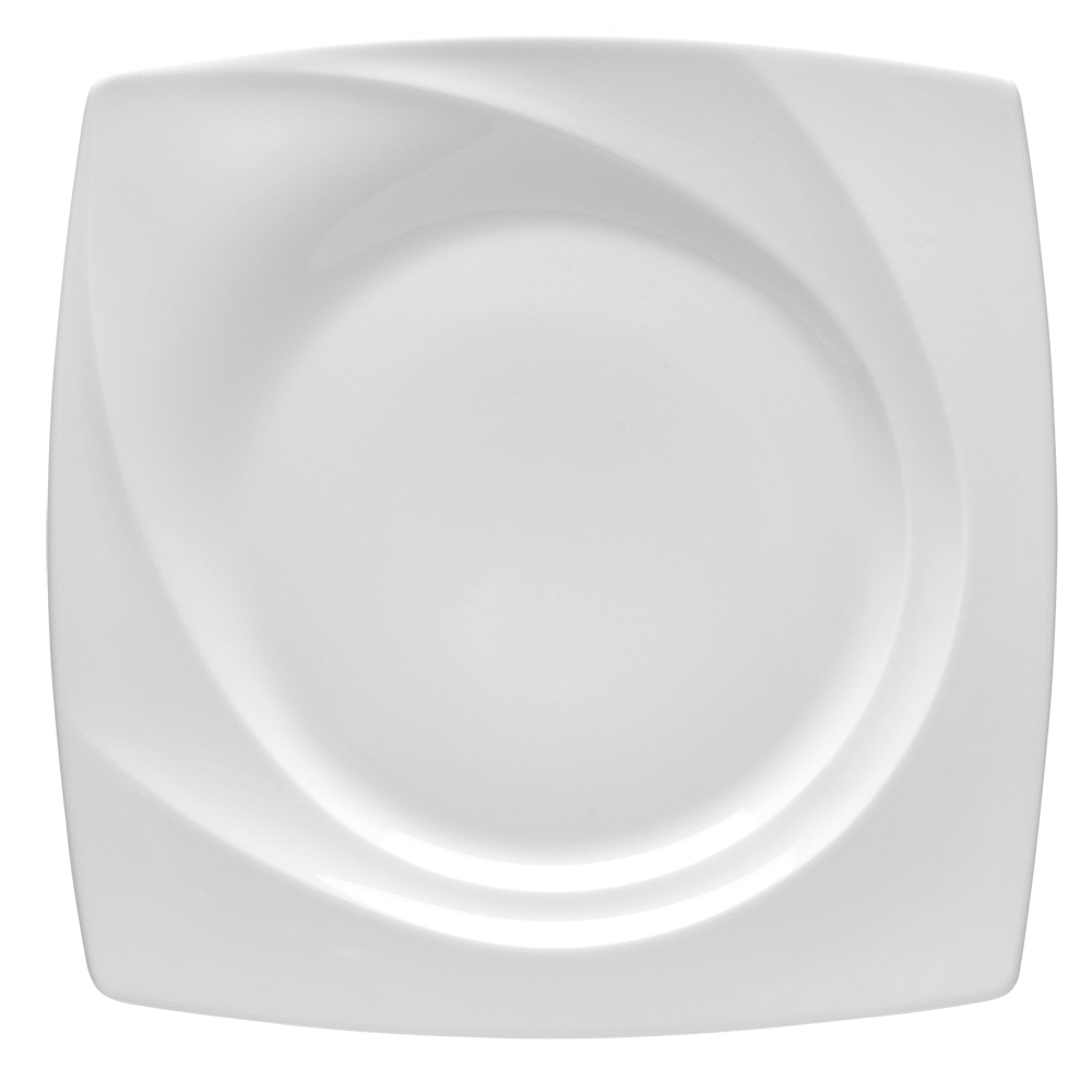 TALERZ DESEROWY  BIAŁY LUBIANA CELEBRATION 19 CM