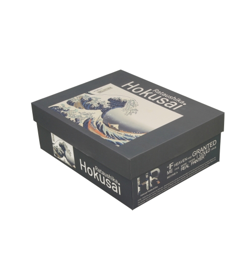 FILIŻANKI ZE SPODKIEM ESPRESSO DUO WIELKA FALA HOKUSAI 90 ML X 2 SZT