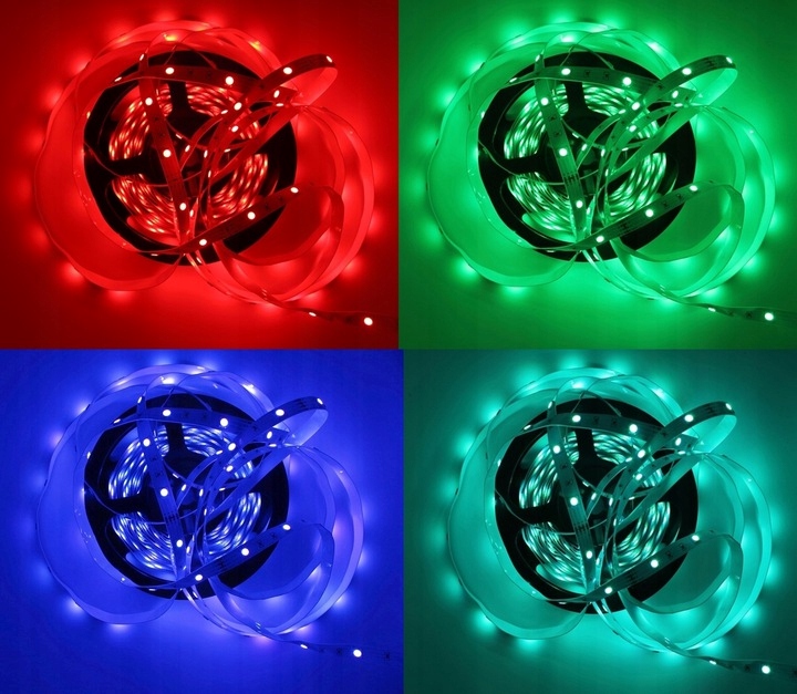 Taśma LED 20M RGB 5050 WiFi PILOT APLIKACJA TUYA