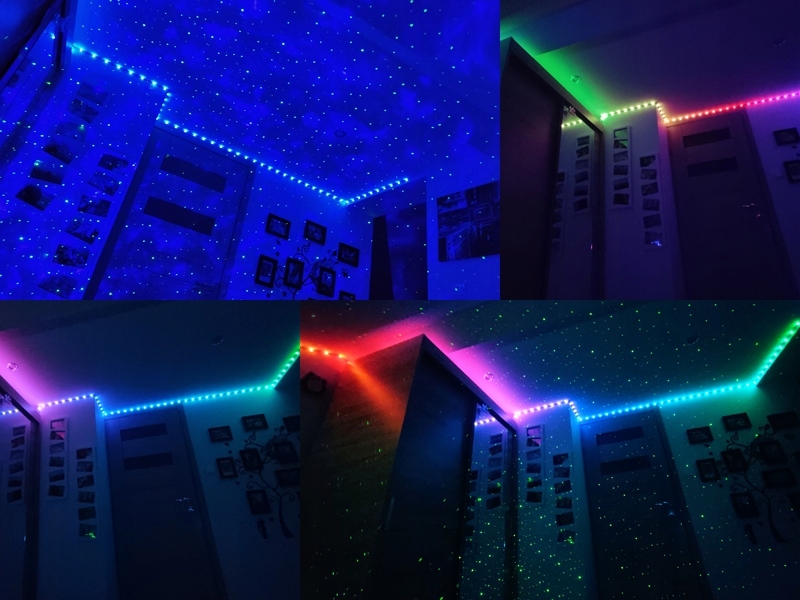 TAŚMA LED 5M RGBIC WS2811 BLUETOOTH EFEKT TĘCZY