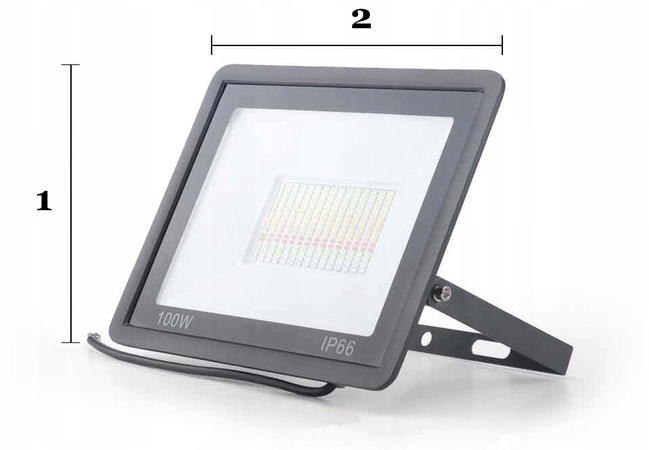 Halogen LED RGBCM 50W Tuya WIFI Aplikacja IP66