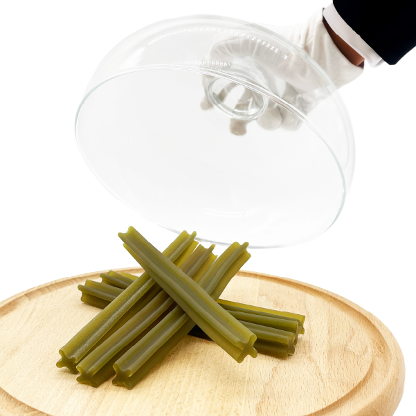 Gryzaki królika pod kloszem