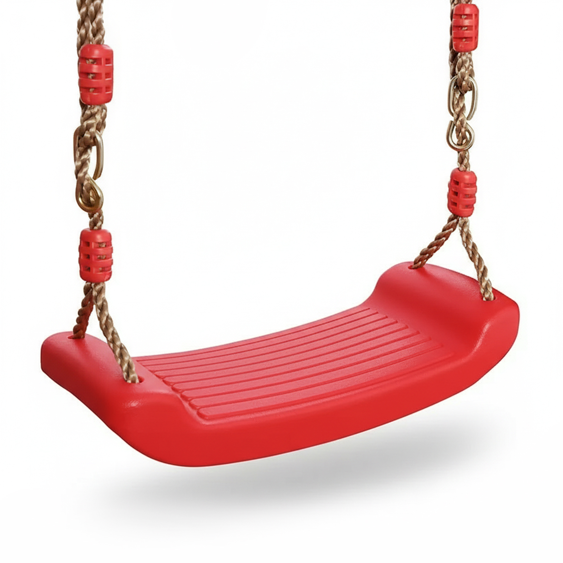 Zahradní houpačka pro děti ZOYA prkno houpačka na hřiště nosnost 100kg červená