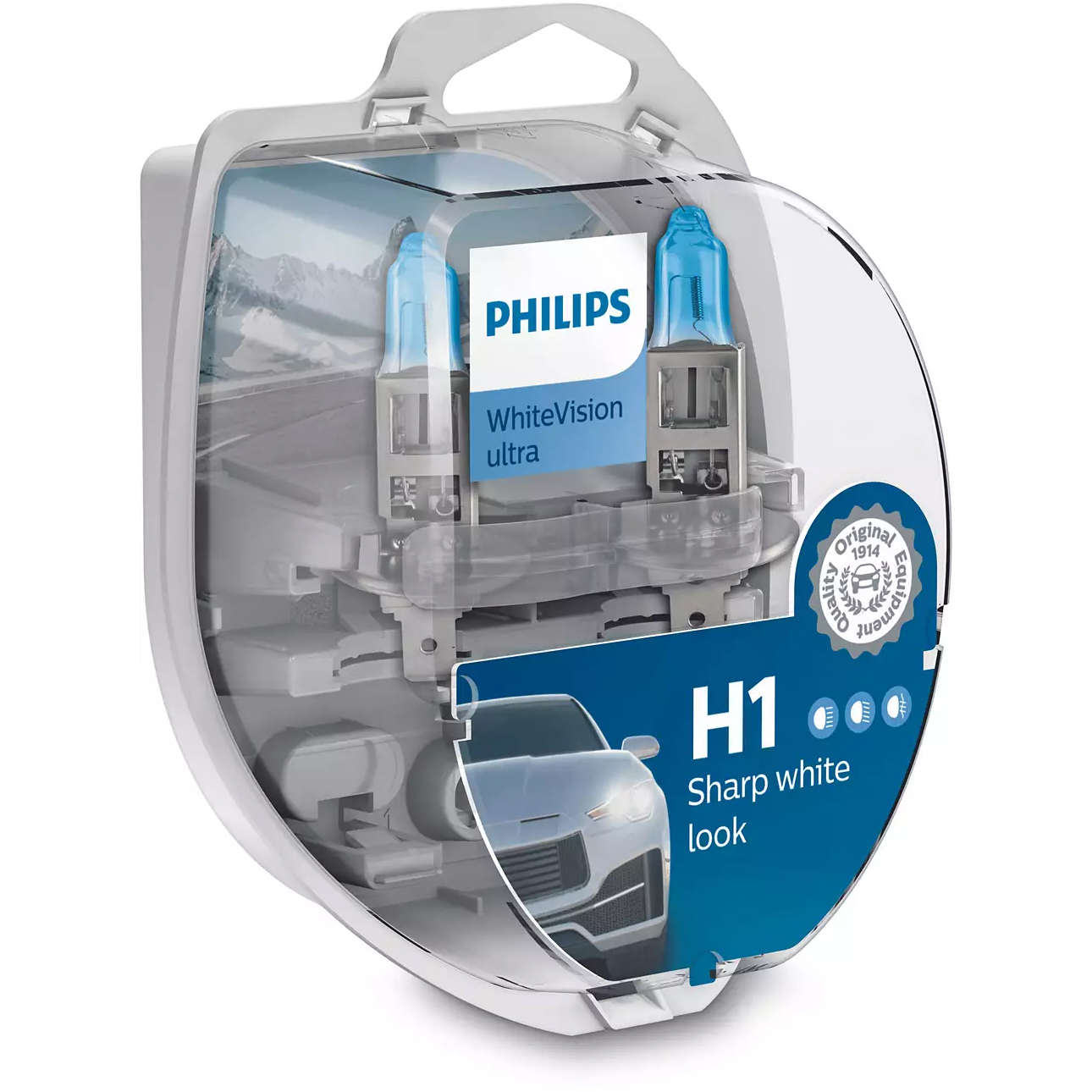 Philips H1 WhiteVision Ultra 3700K komplet