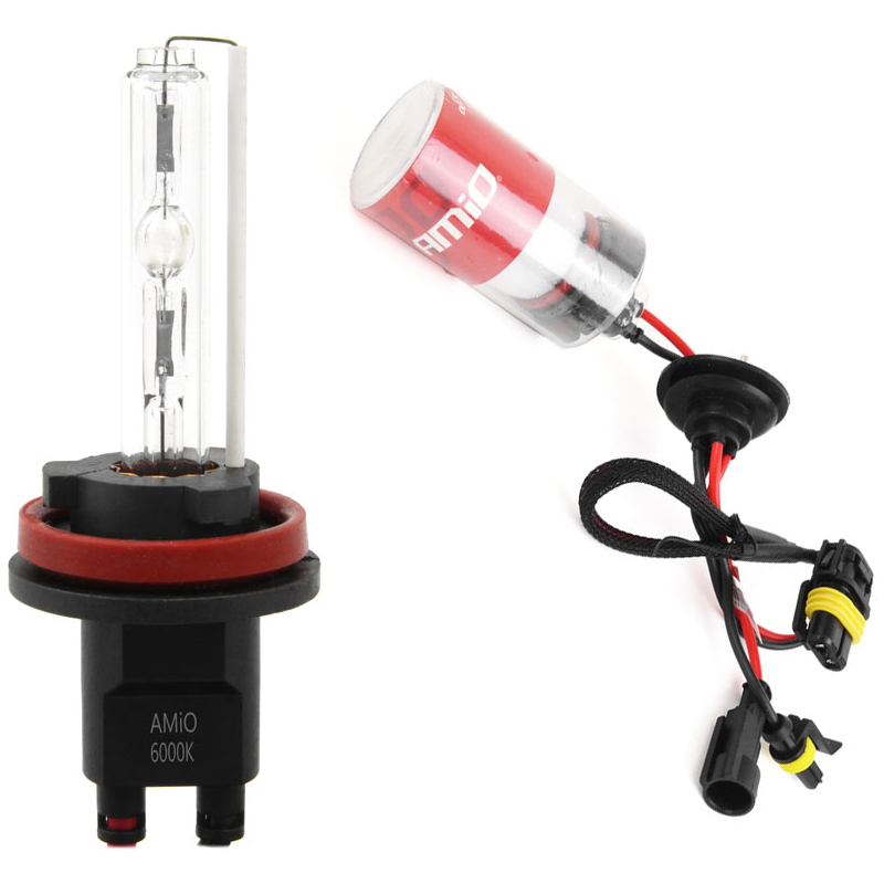 AMiO H8/H9/H11 Xenon HID 6000K – zbliżenie
