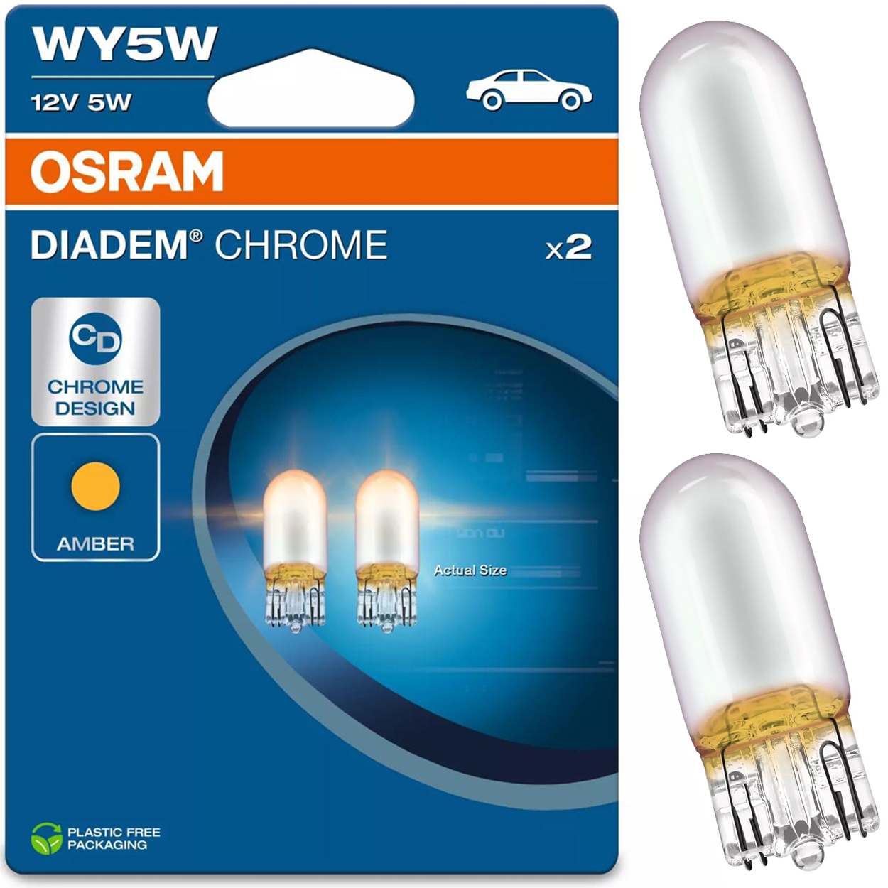 OSRAM WY5W Diadem Chrome Next Gen – blister 2 sztuki opakowanie