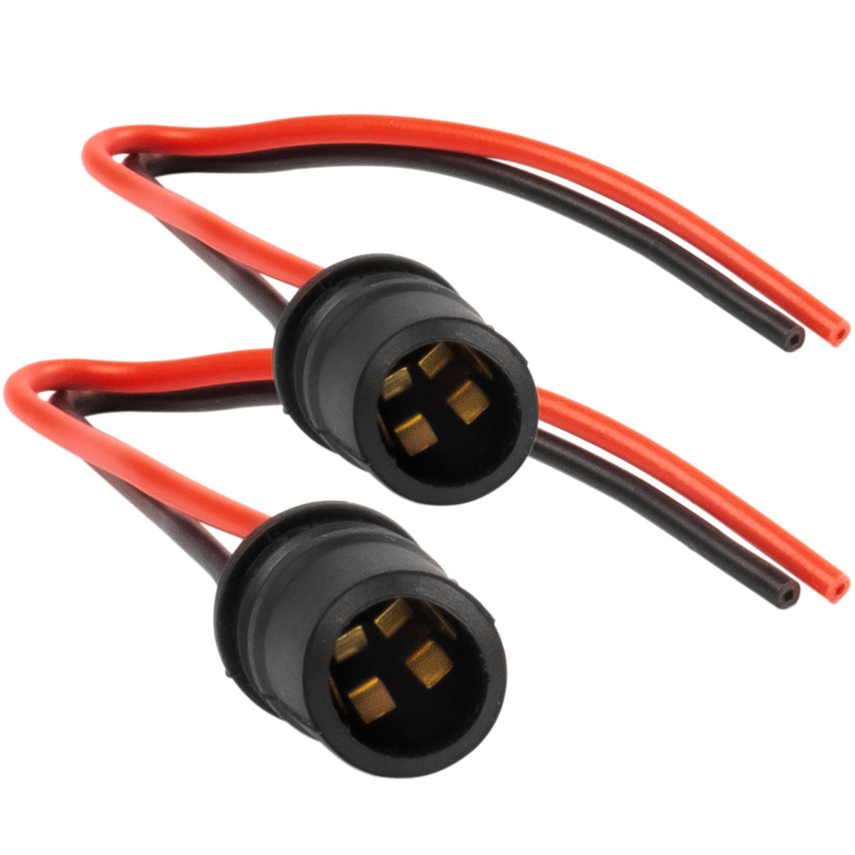 Kostki montażowe T10 W2.1x9.5d z przewodami – 2 sztuki