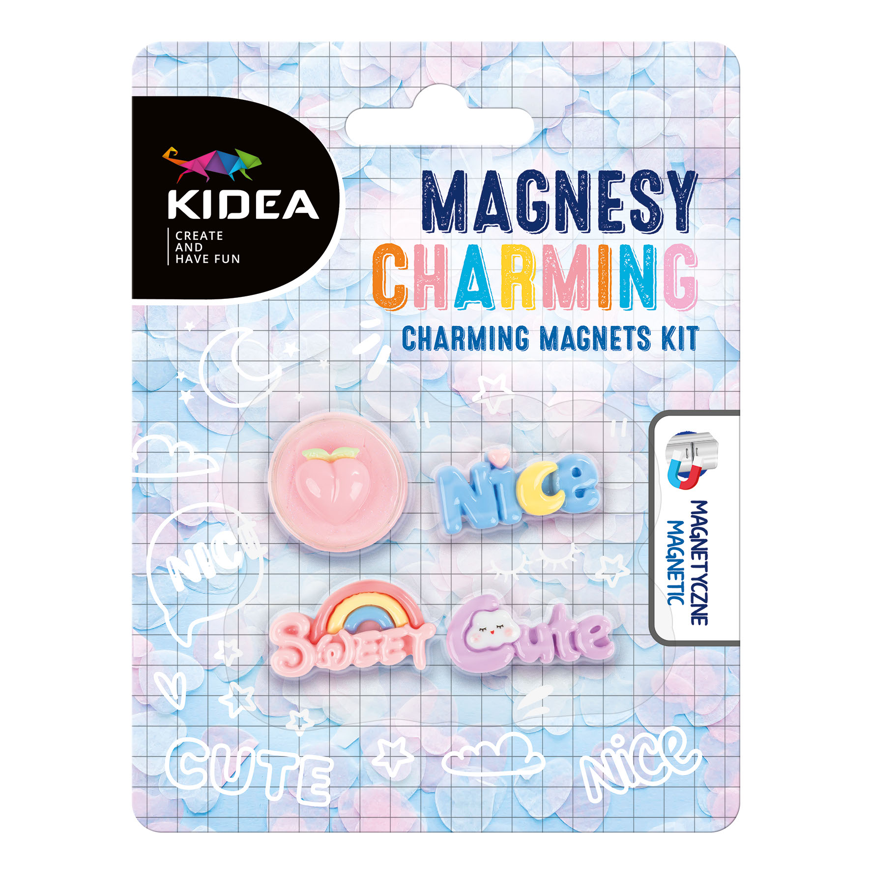 MAGNESY CHARMING 4 SZT KIDEA HIT!!!