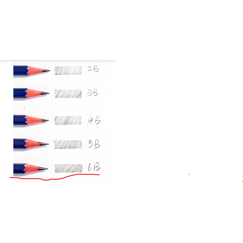OŁÓWEK TECHNICZNY DREWNIANY M&G 6B AWP357C4 HIT