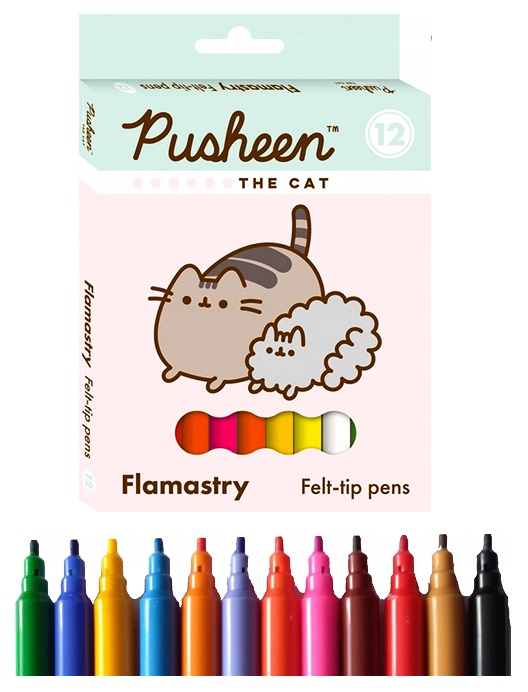 FLAMASTRY 12 KOL PUSHEEN ST.MAJEWSKI HIT!!!
