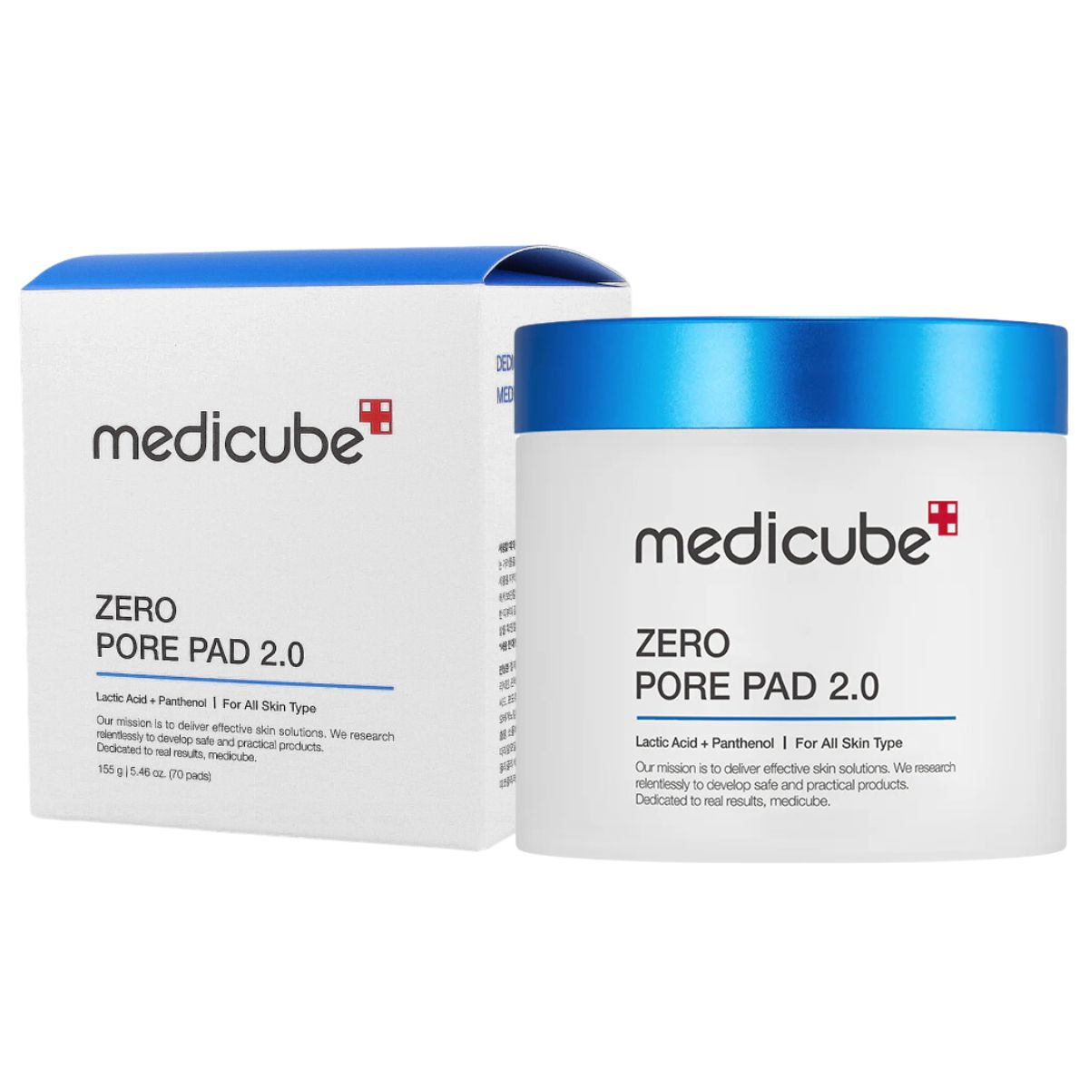 Medicube Zero pore Pad 2.0 70 pcs - Złuszczające płatki do twarzy
