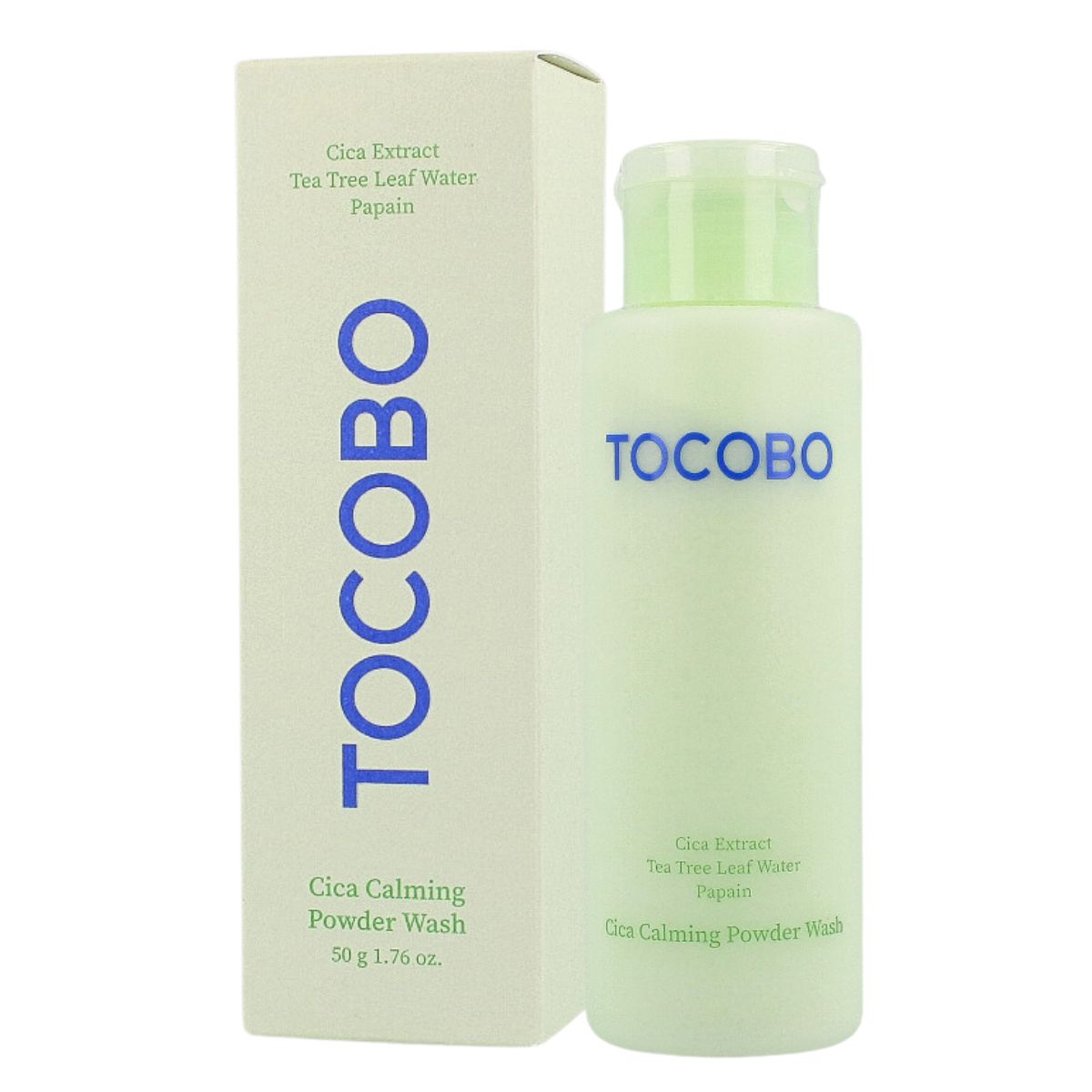 TOCOBO Cica Calming Powder Wash 50 g - kojący puder oczyszczający