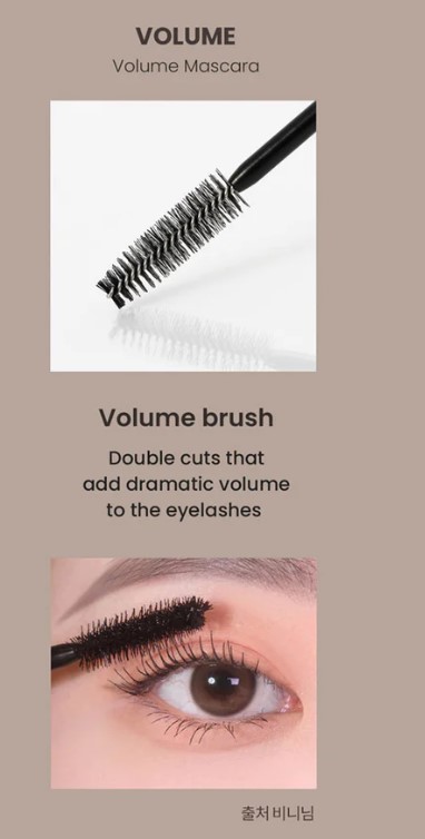 Heimish Dailism Smudge Stop Mascara Volume New 9 g - Maskara pogrubiająca wodoodporna czarna — 4