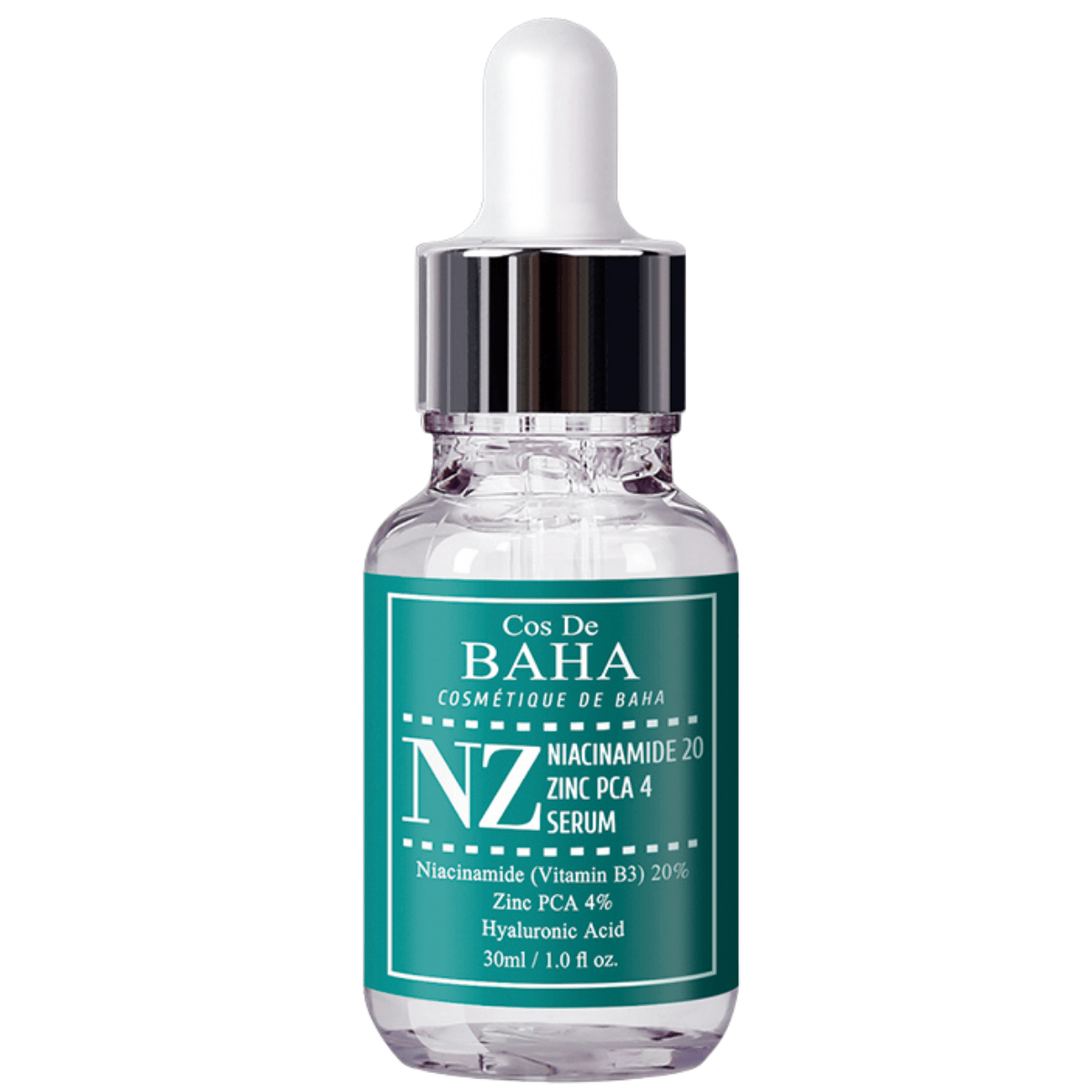 COS DE BAHA - NZ Niacinamide 20 Zinc PCA 4 Serum, 30ml serum z niacynamidem i cynkiem