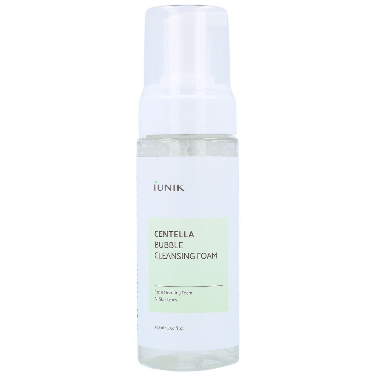 iUNIK Centella Bubble Cleansing Foam 150 ml - pianka oczyszczająca do twarzy