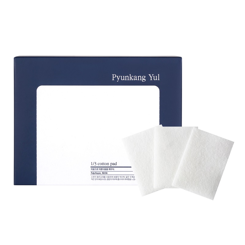 Pyunkang Yul 1/3 Cotton Pad - 160 szt - Płatki kosmetyczne bawełniane