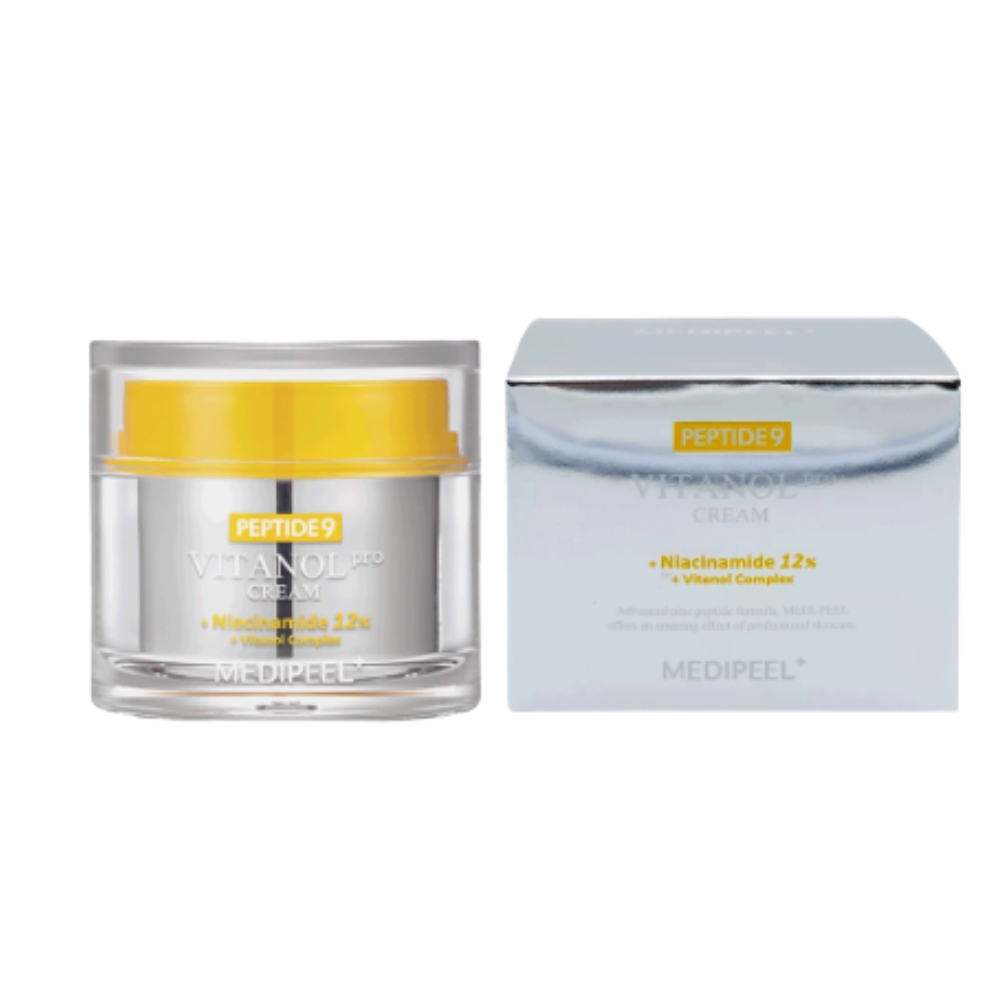 MEDI-PEEL Peptide 9 Vitanol Cream Pro 50 g - krem przeciwstarzeniowy z niacynamidem