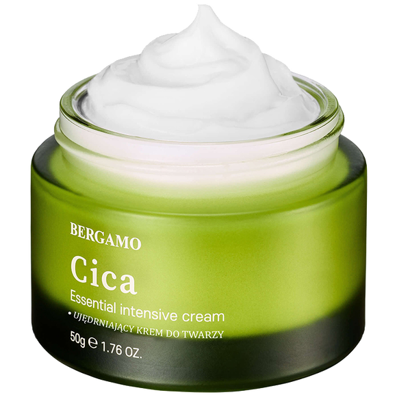 BERGAMO Cica Essencial Intensive Cream 50 g - Krem z wąkrotką azjatycką do twarzy — 2