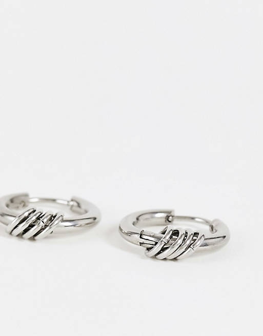 Stalove Złotko - Srebrne kolczyki koła SVNX Stal Stalove Złotko - Srebrne kolczyki koła SVNX Stal