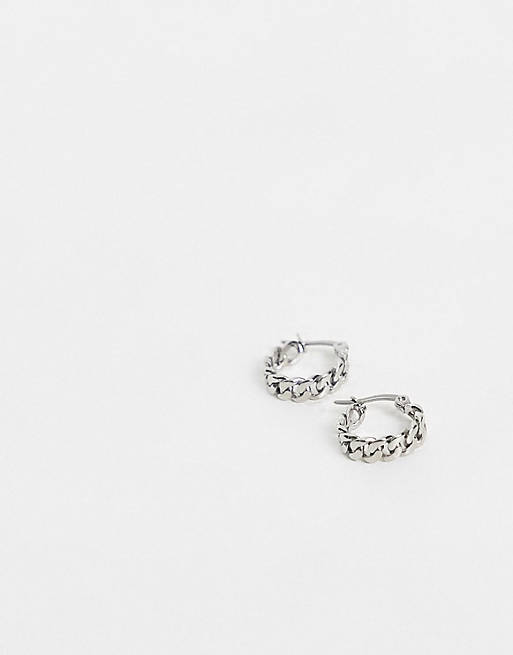 Stalove Złotko - ASOS DESIGN Kolczyki koła z łańcuszkiem ze stali Stalove Złotko - ASOS DESIGN Kolczyki koła z łańcuszkiem ze stali