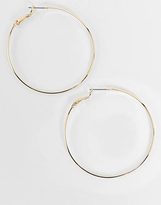 Stalove Złotko - French Connection Duże Kolczyki Koła Złote Stal Stalove Złotko - French Connection Duże Kolczyki Koła Złote Stal