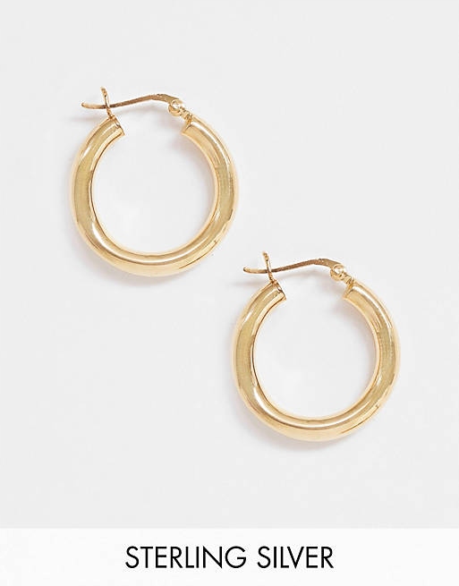 Stalove Złotko - ASOS DESIGN Kolczyki Koła 25 mm 30501 Stalove Złotko - ASOS DESIGN Kolczyki Koła 25 mm 30501