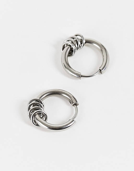 Stalove Złotko - Srebrne kolczyki koła SVNX Stal Stalove Złotko - Srebrne kolczyki koła SVNX Stal