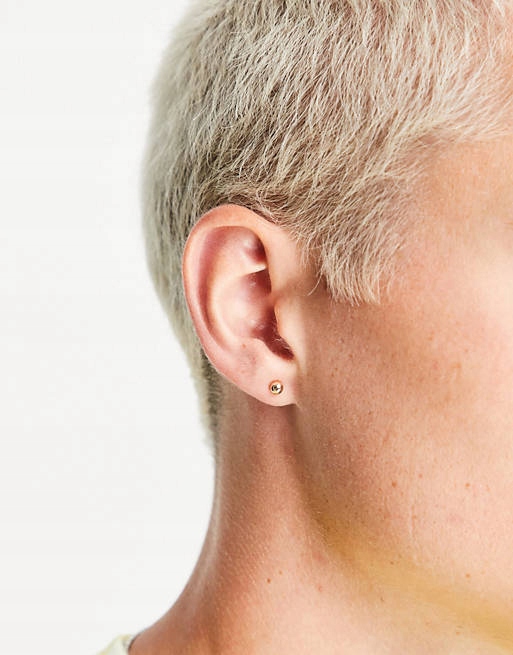 Stalove Złotko - ASOS DESIGN Kolczyki w kształcie róży i kulki Stalove Złotko - ASOS DESIGN Kolczyki w kształcie róży i kulki
