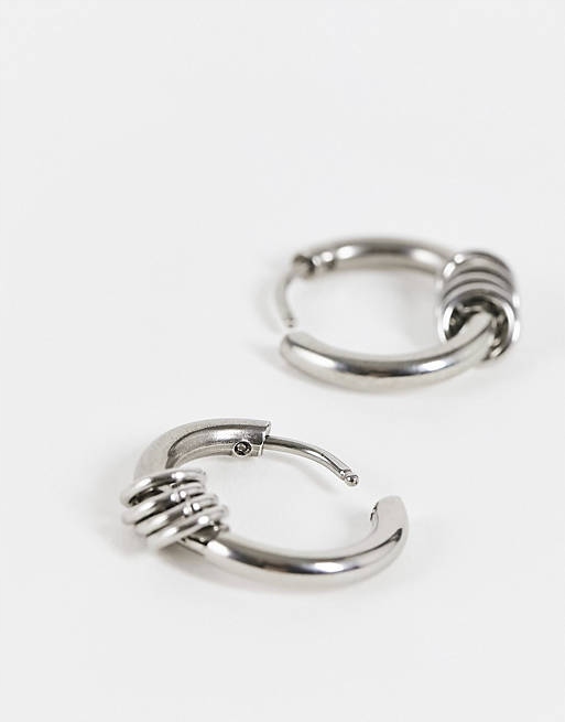 Stalove Złotko - Srebrne kolczyki koła SVNX Stal Stalove Złotko - Srebrne kolczyki koła SVNX Stal