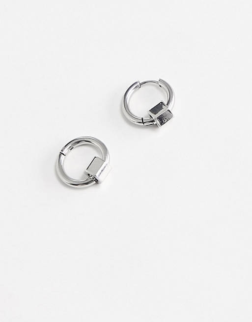 Stalove Złotko - Faded Future Kolczyki w kształcie kółek Srebrne