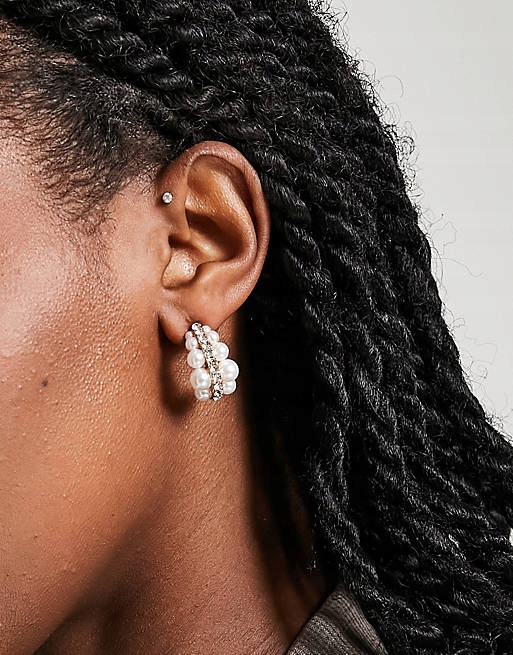 Stalove Złotko - Kolczyki ALDO Nadra z Perłami i Cyrkoniami Stalove Złotko - Kolczyki ALDO Nadra z Perłami i Cyrkoniami