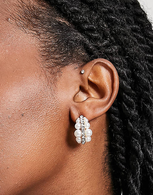 Stalove Złotko - Kolczyki ALDO Nadra z Perłami i Cyrkoniami Stalove Złotko - Kolczyki ALDO Nadra z Perłami i Cyrkoniami