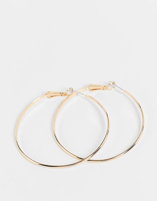 Stalove Złotko - French Connection Duże Kolczyki Koła Złote Stal Stalove Złotko - French Connection Duże Kolczyki Koła Złote Stal