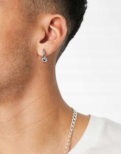 Stalove Złotko - Faded Future Kolczyki w kształcie kółek Srebrne