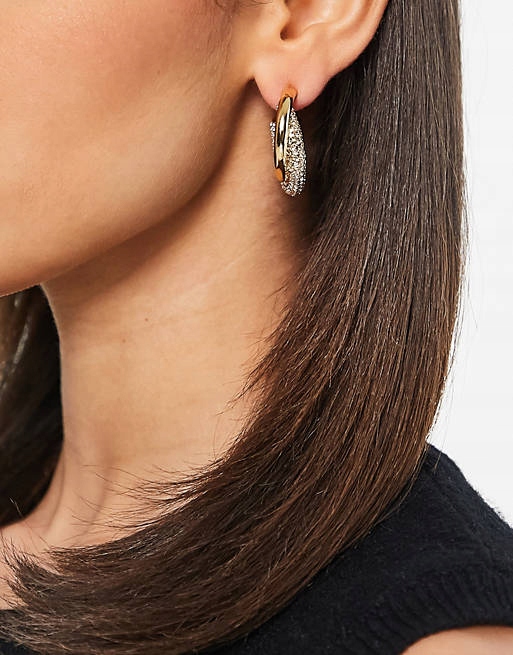 Stalove Złotko - ASOS DESIGN 14-karatowe Pozłacane Kolczyki Koła Stalove Złotko - ASOS DESIGN 14-karatowe Pozłacane Kolczyki Koła