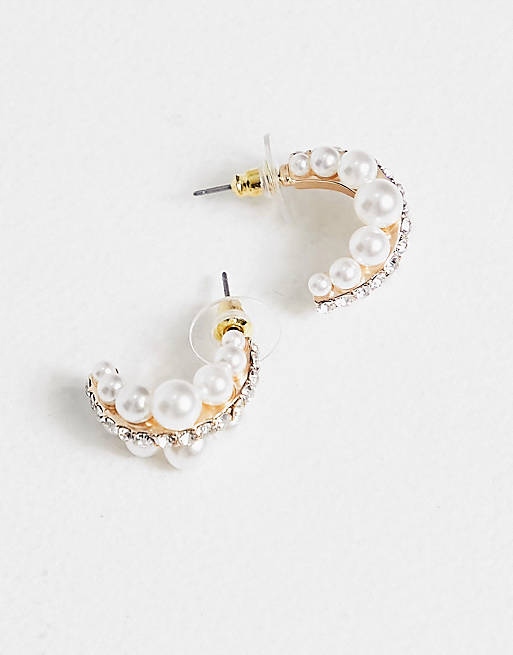 Stalove Złotko - Kolczyki ALDO Nadra z Perłami i Cyrkoniami Stalove Złotko - Kolczyki ALDO Nadra z Perłami i Cyrkoniami