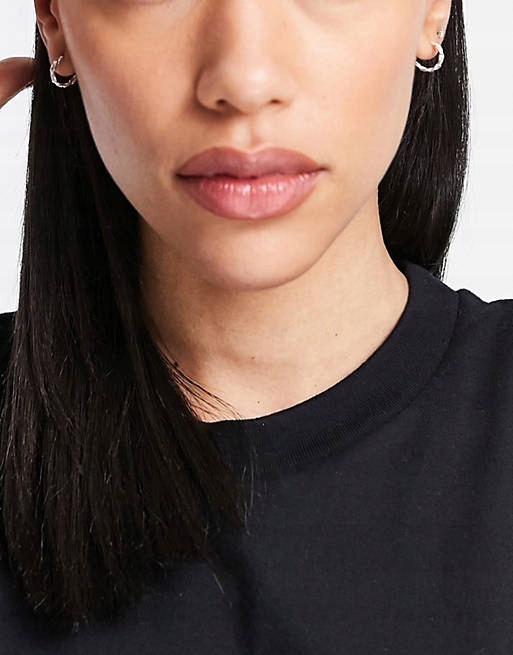 Stalove Złotko - Kingsley Ryan Mini Kolczyki Kółka Plecione Srebrne Stalove Złotko - Kingsley Ryan Mini Kolczyki Kółka Plecione Srebrne