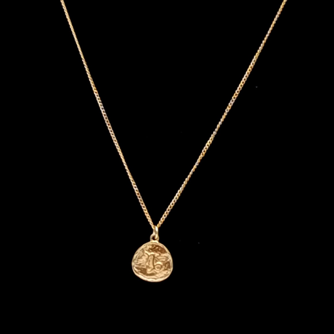 Stalove Złotko - Łańcuszek Massimo Dutti Znak Zodiaku Koziorożec