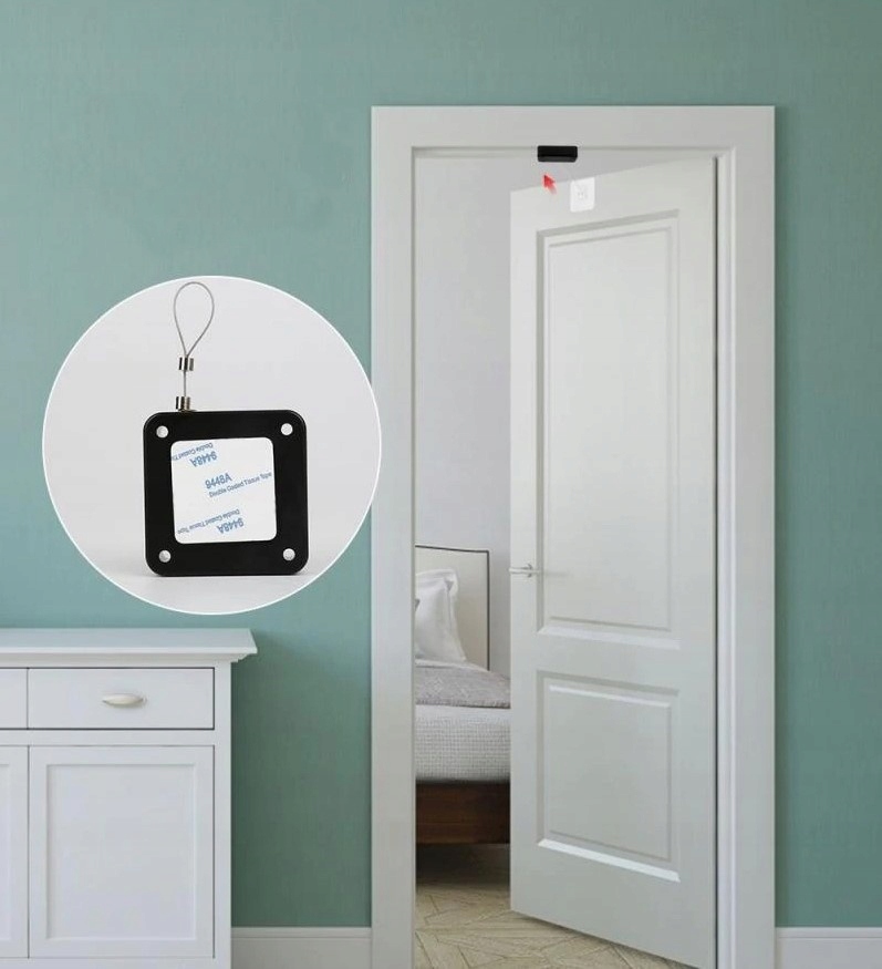 Samozamykacz do drzwi moskitiery samoprzylepny cz.