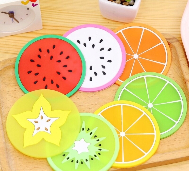 Podkładka silikonowa pod kubek na stół KIWI