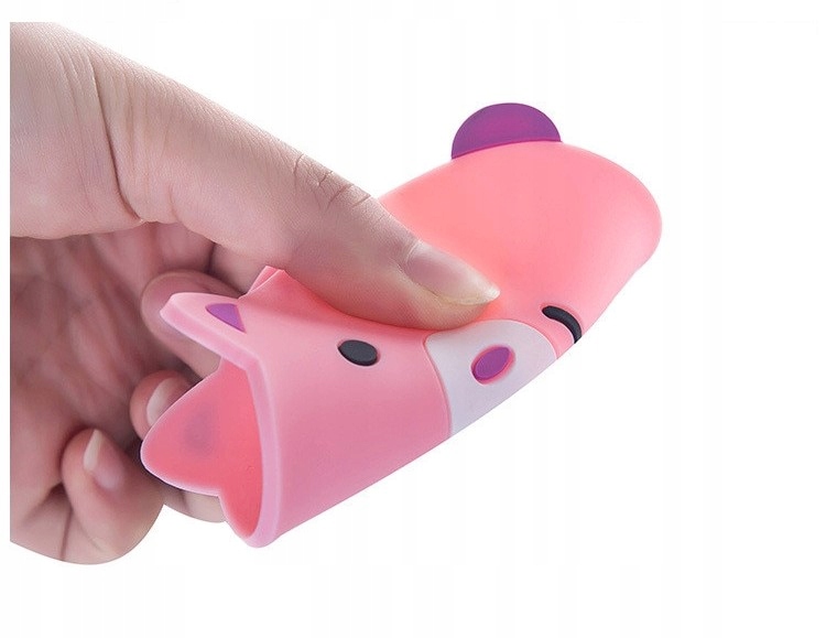 Silikonowa podkładka pod kubek dla dzieci żaba