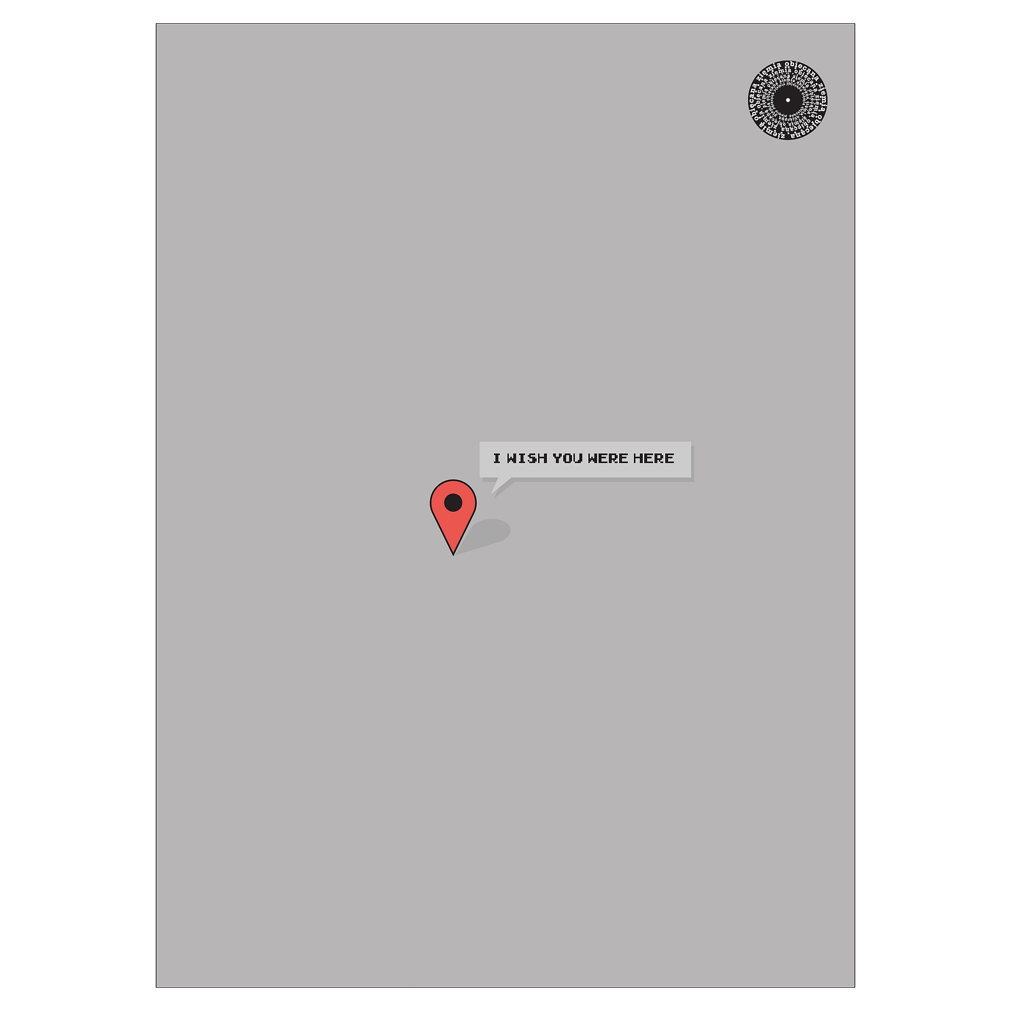 SMS zeszyt 80kA5 w linie, folia mat + lakier wybiórczy