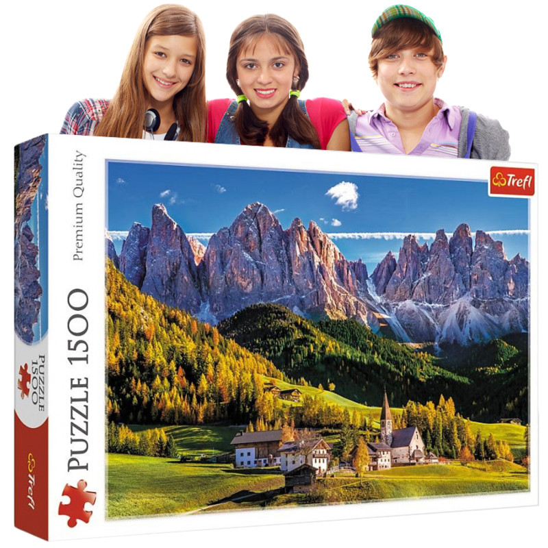 XLOV ルイ 15枚セット Puzzle 1500 piese Trefl, Valley Italy, Multicolor - eMAG.ro