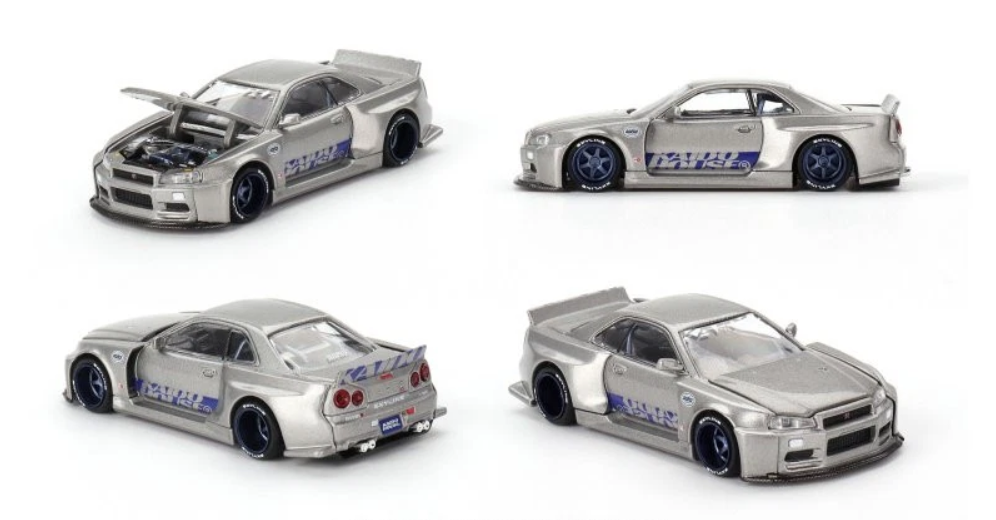 KAIDO HOUSE NISSAN R34 GTR 街道ハウス Sklep z modelami samochodowymi dla każdego kolekcjonera